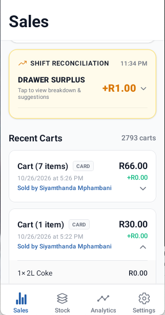 Sales Details