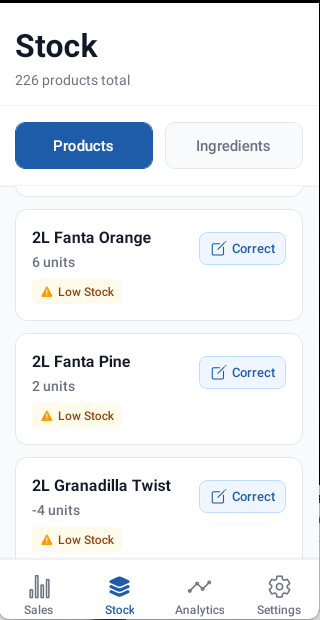 Stock Management